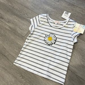 🆕Sara Sara truly me striped beaded Daisy top Size 2T K19